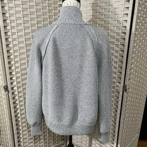 OFFLINE By Aerie Cool Down Quarter Zip Sweater Women’s S Heather Gray Cozy Warm - Picture 4 of 11